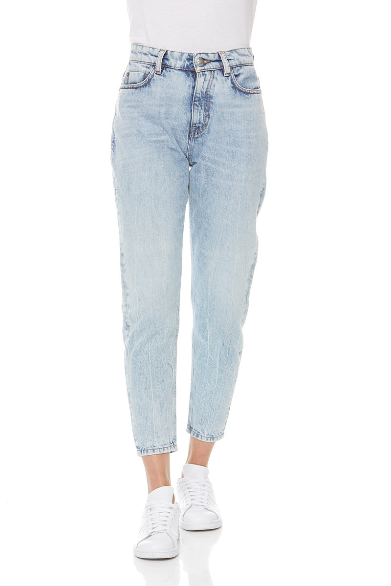 Collien carrot cropped eco bleached