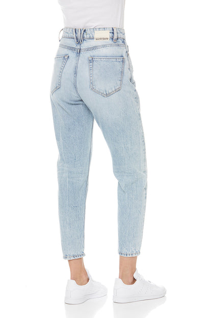 Collien carrot cropped eco bleached