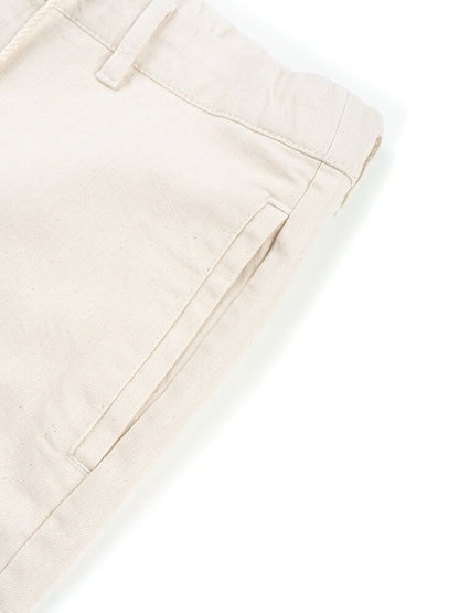 Easy-Legs Shorts Naturweiß
