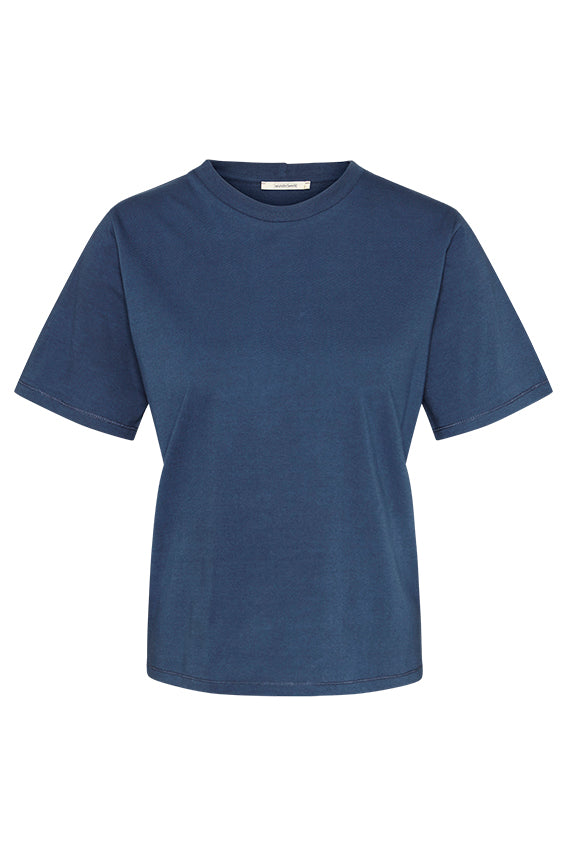 80s core tee - smoky blue