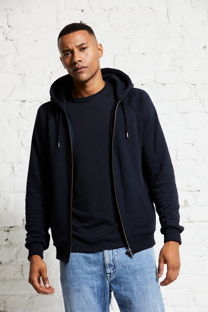 Heavy zip hoody