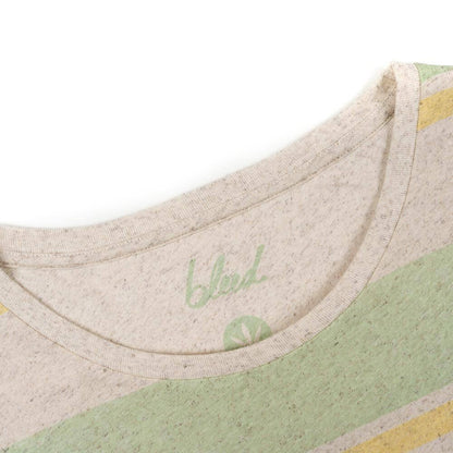 2260f-block-stripe-t-shirt-hemp-ladies-green-white-detail-01