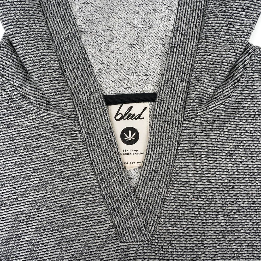 2271f-stripe-hoody-hemp-black-white-detail-01