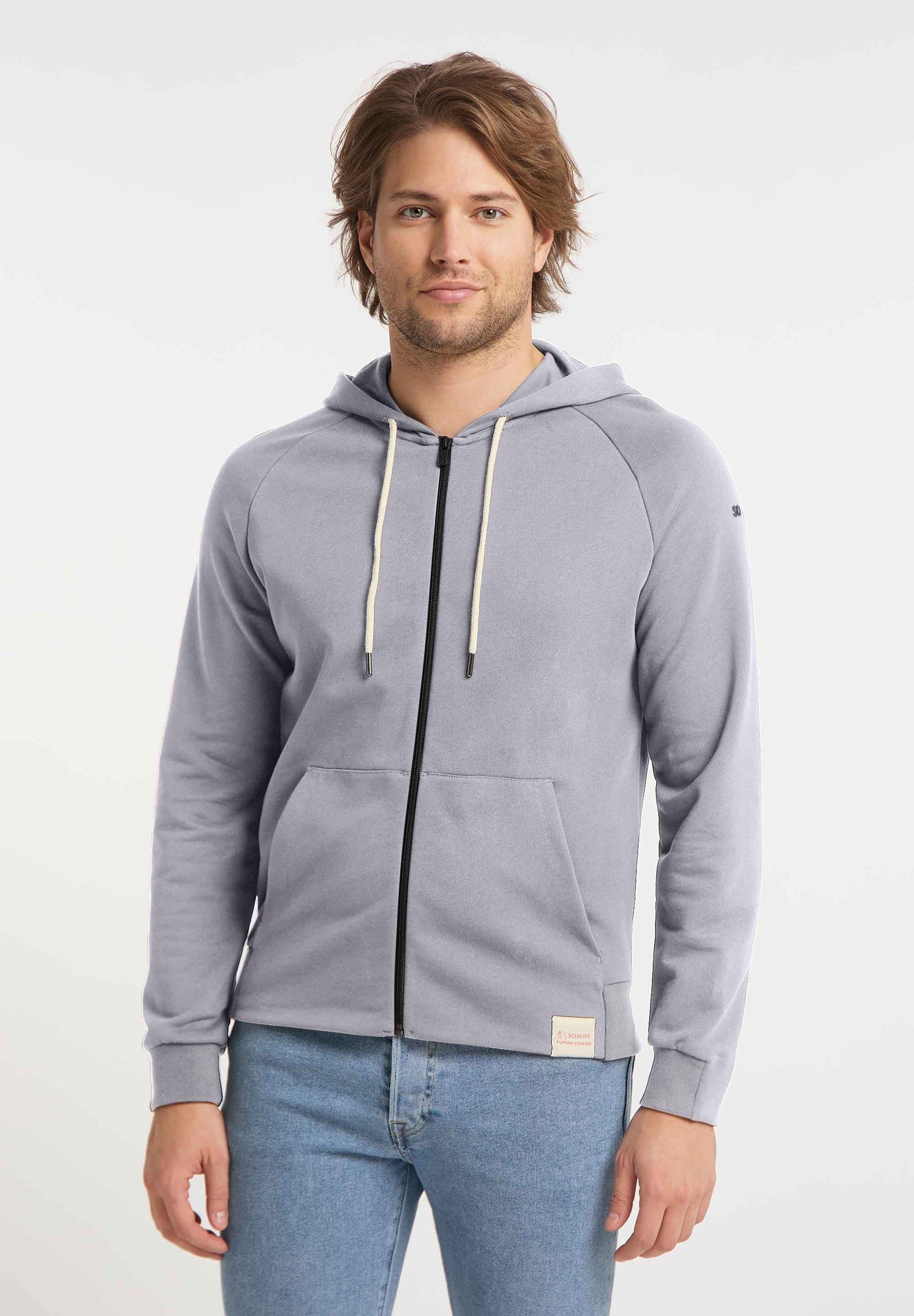 SOMWR RISE Zip-Hoodie GRY070