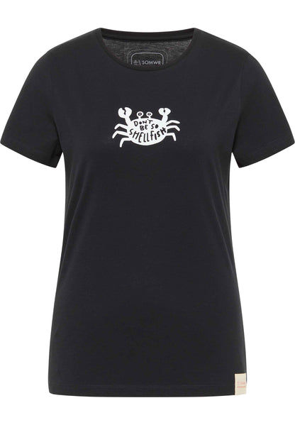 SOMWR SHELLFISH TEE T-Shirt BLK000