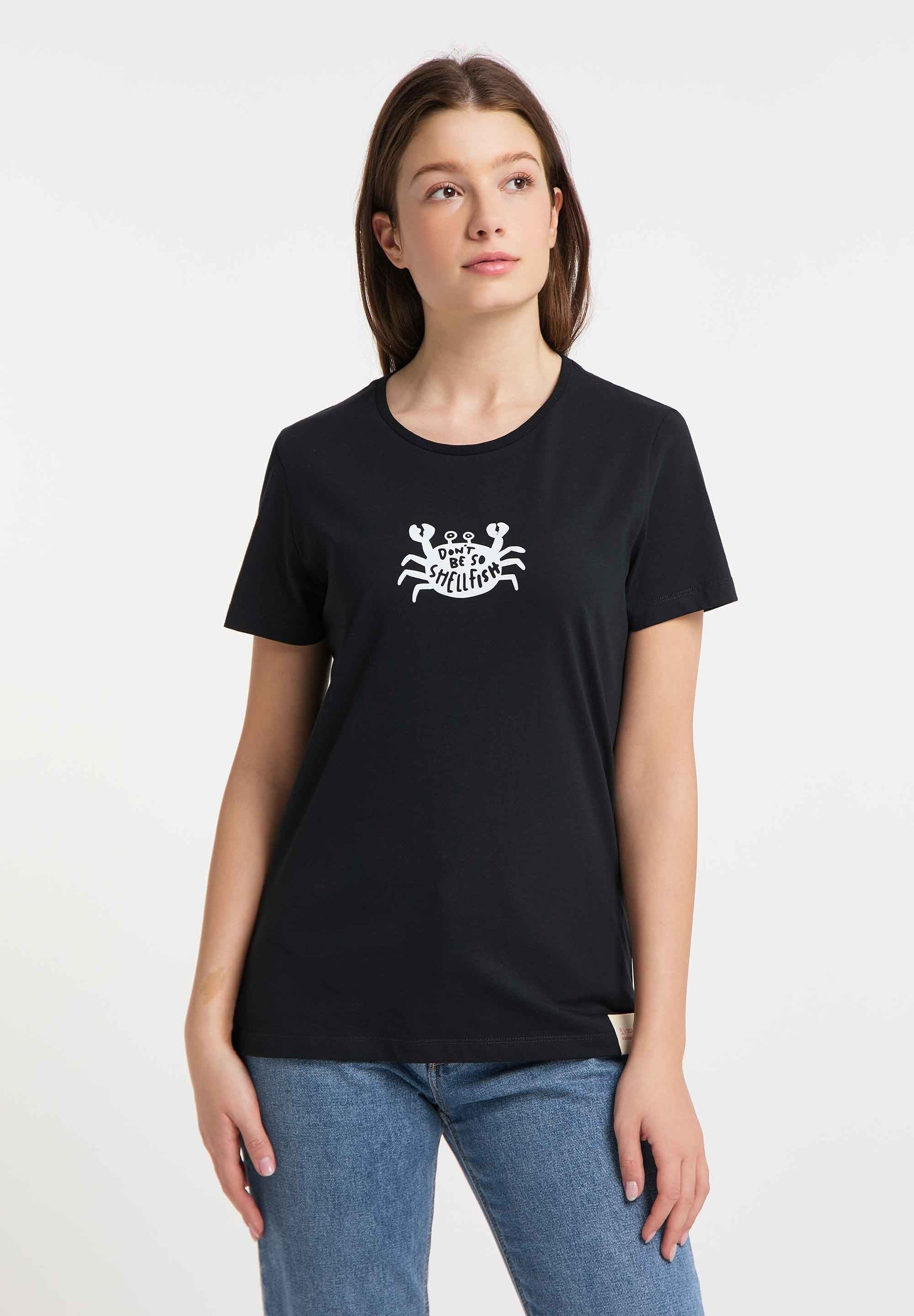 SOMWR SHELLFISH TEE T-Shirt BLK000