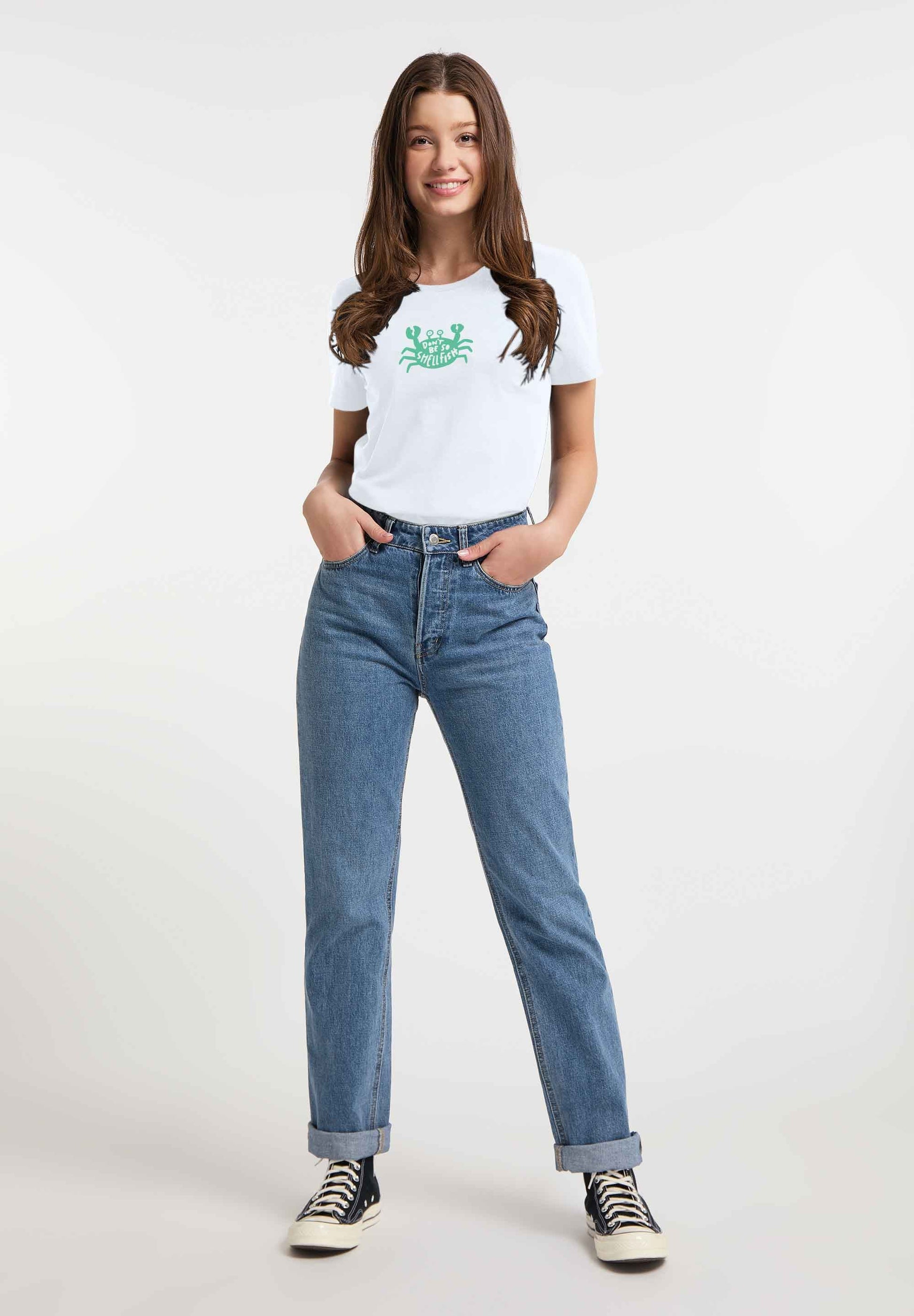 SOMWR SHELLFISH TEE T-Shirt WHT002
