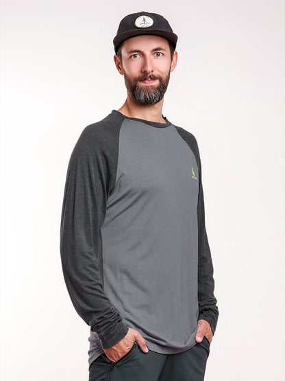 Plant-Based Super Active Longsleeve Grau