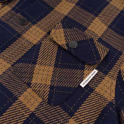 bleed-clothing-2311-heavy-flannel-shirt-navy-brown-detail-02