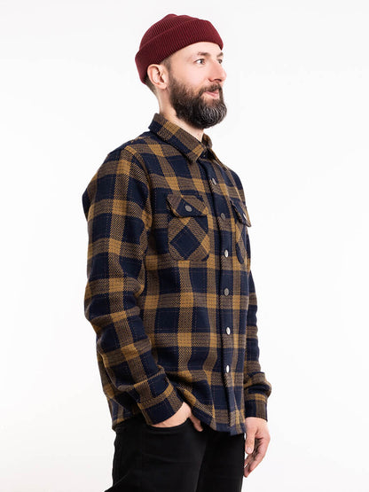 bleed-clothing-2311-heavy-flannel-shirt-navy-brown-studio-03