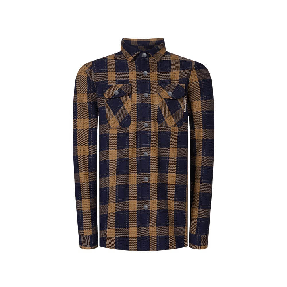 bleed-clothing-2311-heavy-flannel-shirt-navy-brown