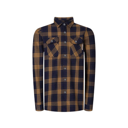 bleed-clothing-2311-heavy-flannel-shirt-navy-brown