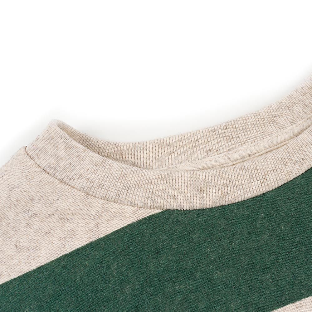 bleed-clothing-2350f-blockstripe-sweater-hemp-offwhite-dark-green-detail-01