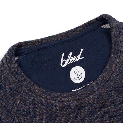 bleed-clothing-2355f-fine-eco-slitted-jumper-brown-navy-detail-01
