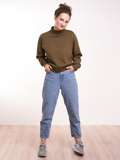 Kaffeelover Fineknit Pullover Braun
