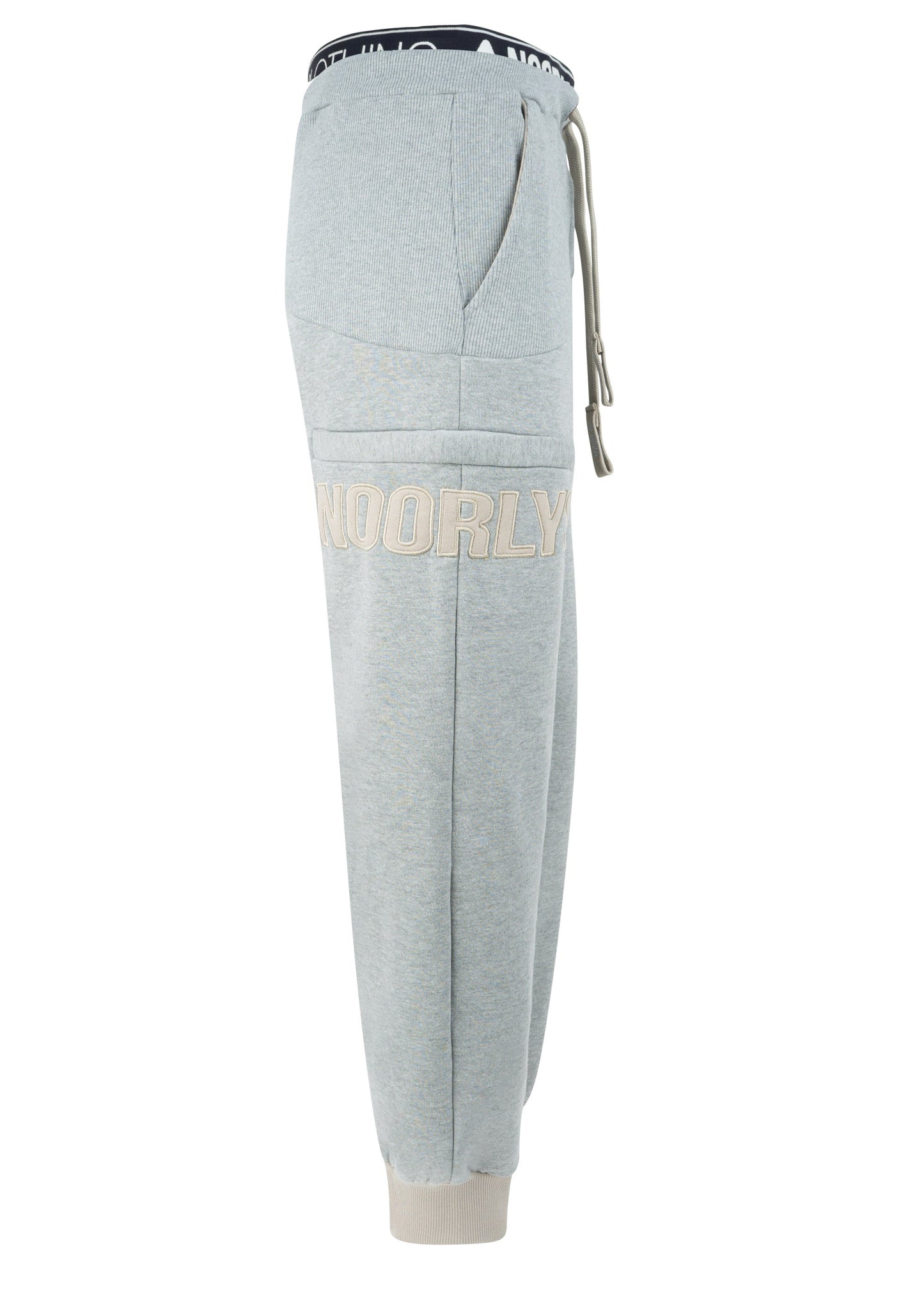 High-Waist-Jogginghose SUNDAG Ash/OysterGrey