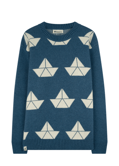 Strick-Sweater BÖNK DenimBlue