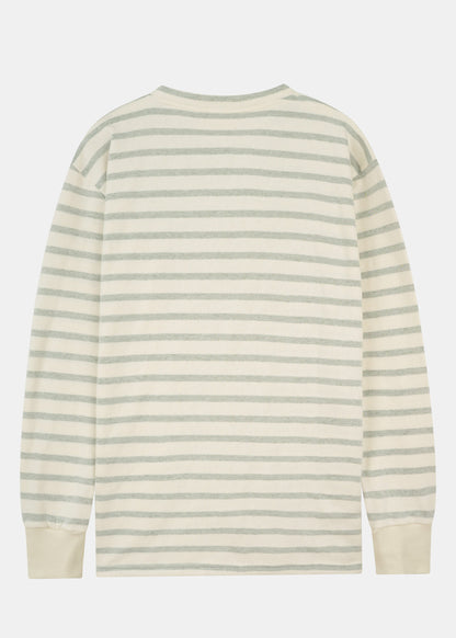 Sweater BJELLE GreenStriped